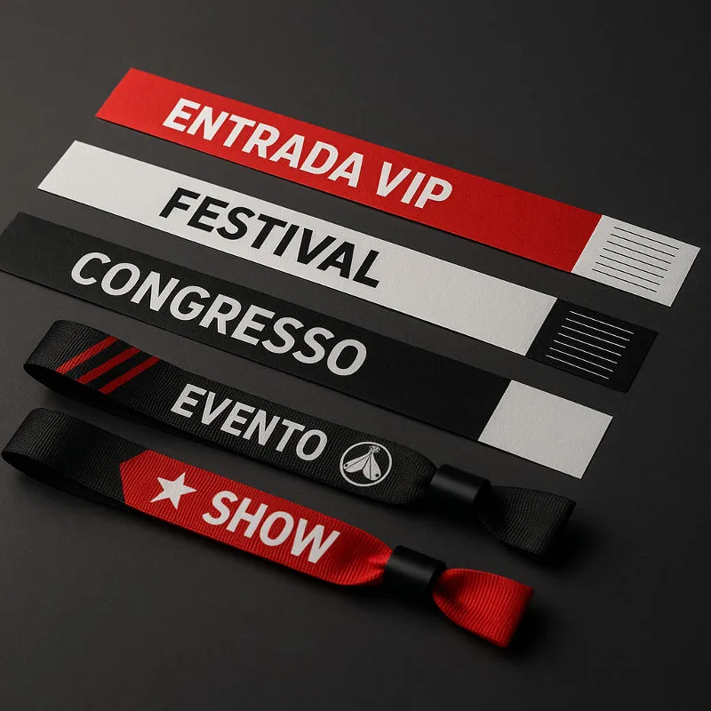 Pulseiras Personalizadas produzidos pela Nova Global em Sobral-CE